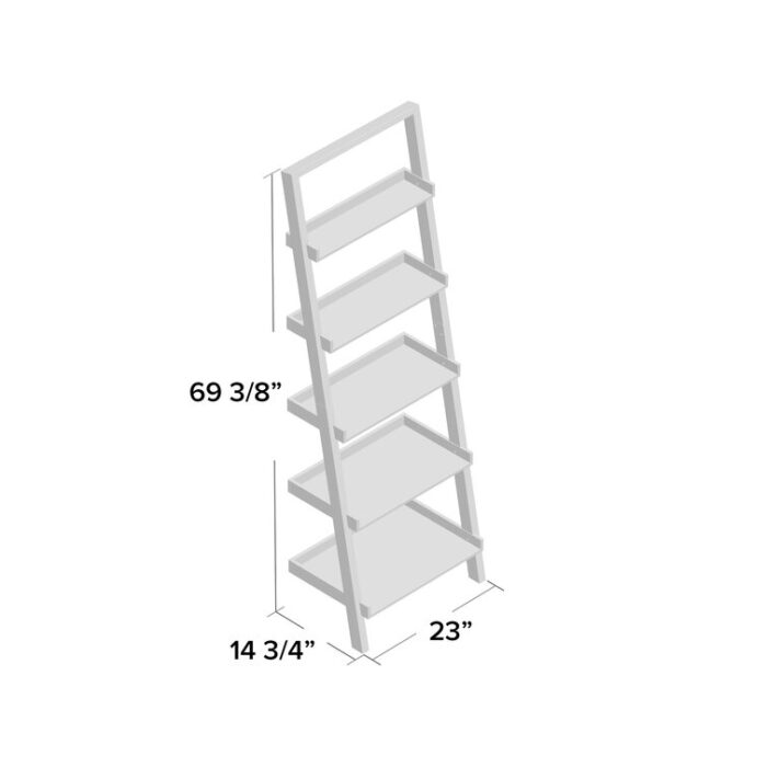 Danikka Ladder Bookcase - Chic Decora