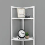 Danush Corner Bookcase - Chic Decora