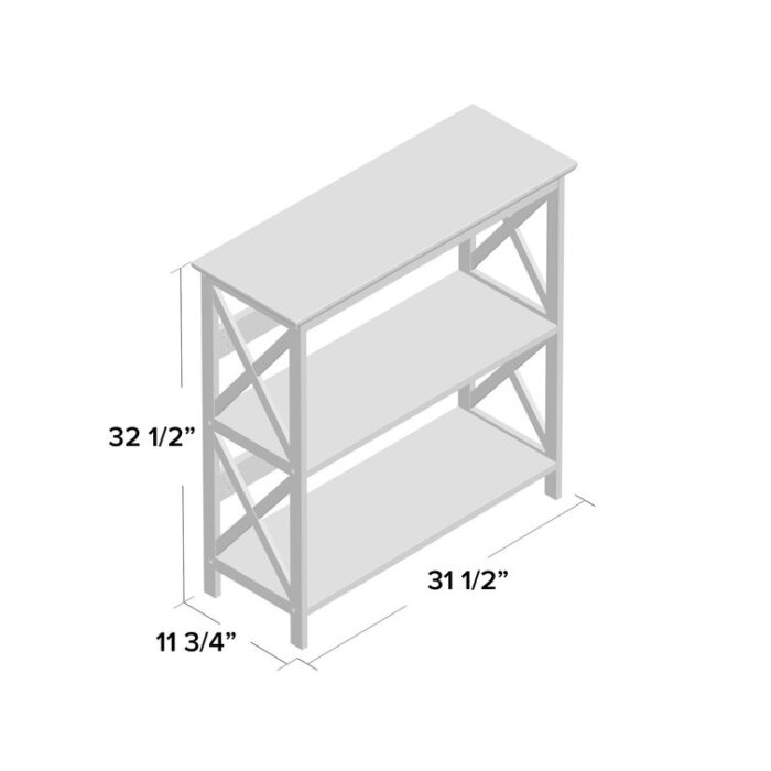 Darek Etagere Bookcase - Chic Decora