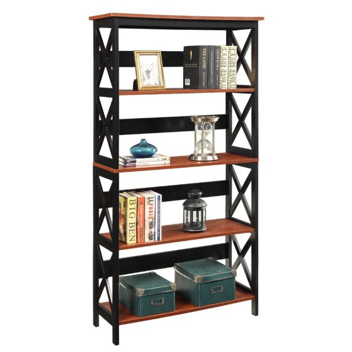 Darek Etagere Bookcase - Chic Decora