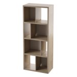 Daymien Geometric Bookcase - Chic Decora