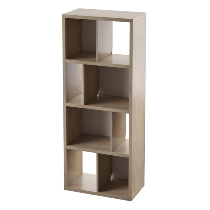 Daymien Geometric Bookcase - Chic Decora