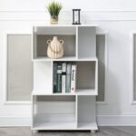 Debolt Geometric Bookcase - Chic Decora