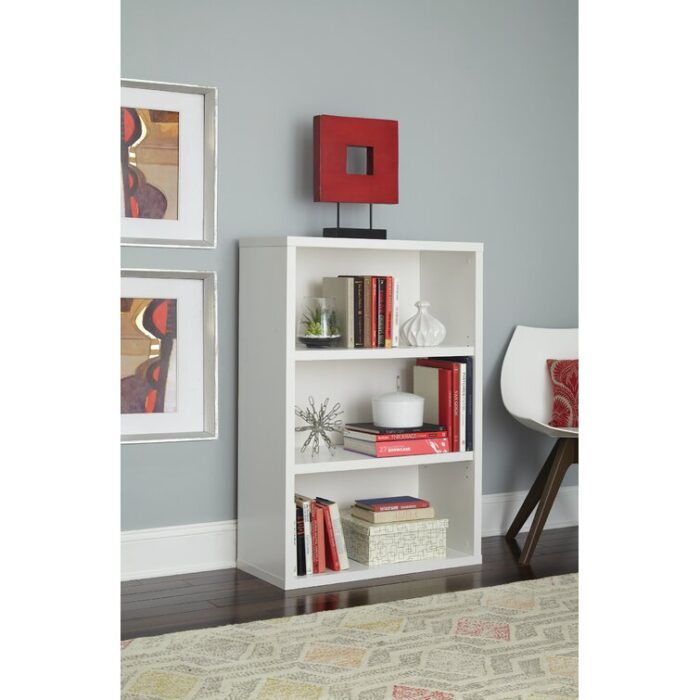 Decorative Bookcases 44.25″ H x 30″ W Standard Bookcase - Chic Decora