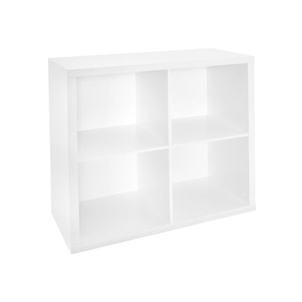 Decorative Storage 30″ H x 30″ W Cube Bookcase - Chic Decora