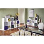 Decorative Storage 30″ H x 30″ W Cube Bookcase - Chic Decora