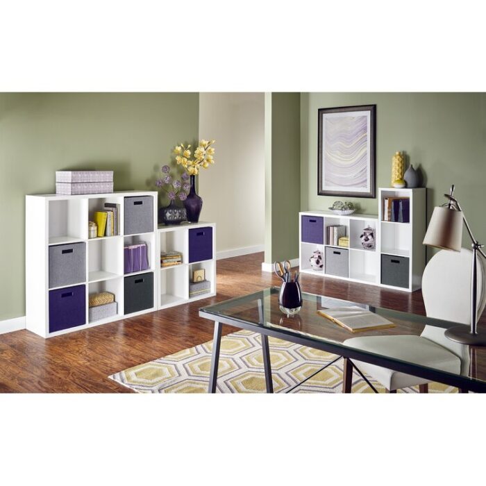 Decorative Storage 30″ H x 30″ W Cube Bookcase - Chic Decora