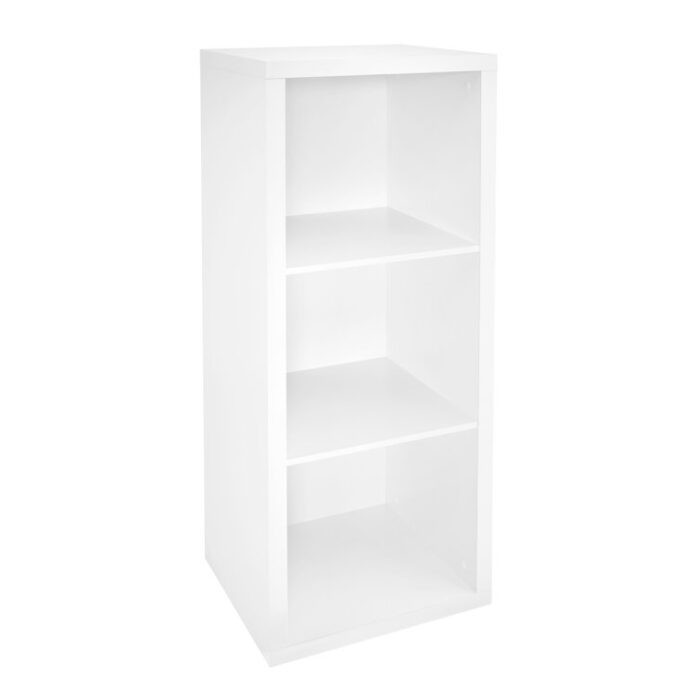 Decorative Storage 43.98″ H x 16.02″ W Cube Bookcase - Chic Decora