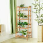 Deio Ladder Bookcase - Chic Decora