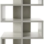 Dejonnae Geometric Bookcase - Chic Decora