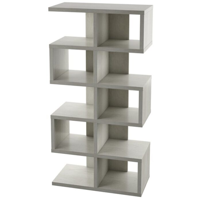 Dejonnae Geometric Bookcase - Chic Decora