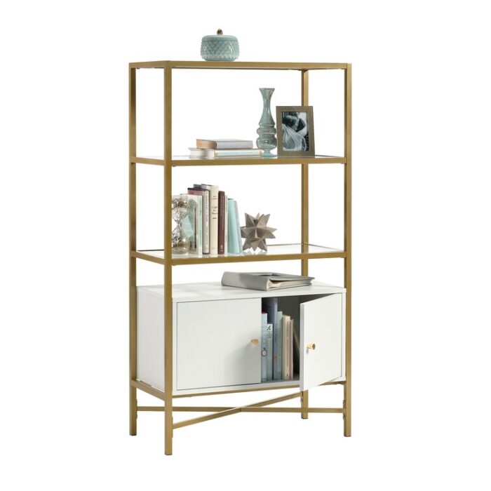 Delgado Storage Bookcase - Chic Decora