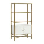 Delgado Storage Bookcase - Chic Decora