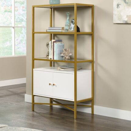 Delgado Storage Bookcase - Chic Decora