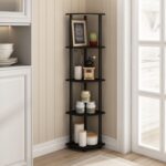 Delrosario Corner Bookcase - Chic Decora