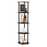 Delrosario Corner Bookcase - Chic Decora