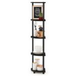 Delrosario Corner Bookcase - Chic Decora