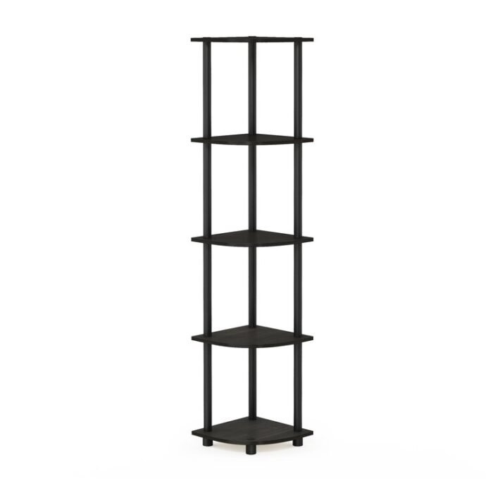 Delrosario Corner Bookcase - Chic Decora