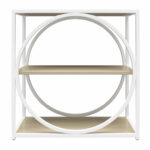 Deniese Geometric Bookcase - Chic Decora