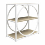 Deniese Geometric Bookcase - Chic Decora