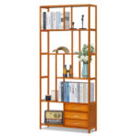 Dequavion Etagere Storage Bookcase - Chic Decora