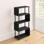 Desirae Geometric Bookcase - Chic Decora