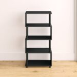 Desirae Geometric Bookcase - Chic Decora