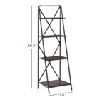 Detroit Ladder Bookcase - Chic Decora