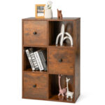 Dishita Storage Bookcase - Chic Decora