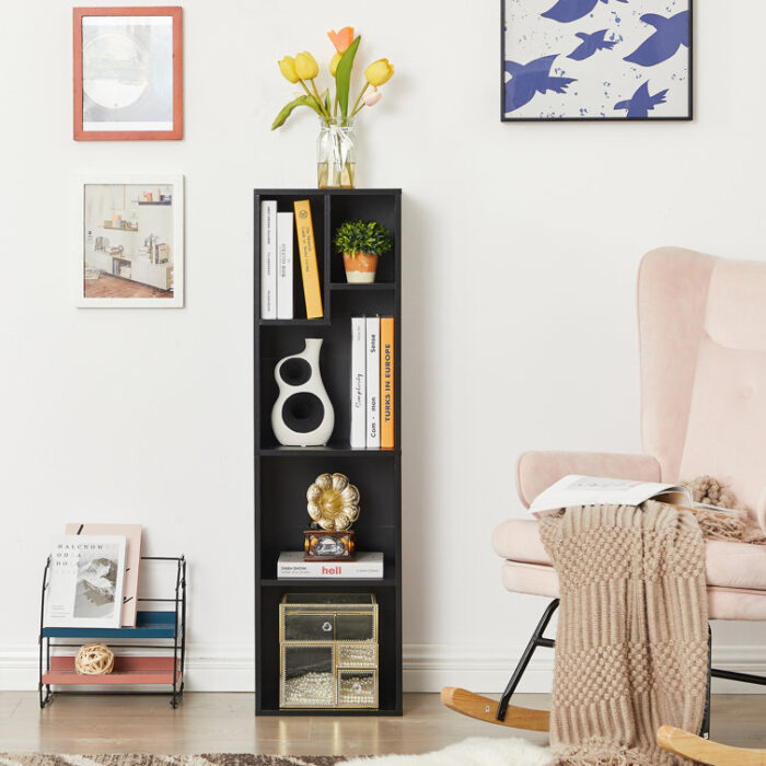 Dorri 42 Inch High Bookcase - Chic Decora