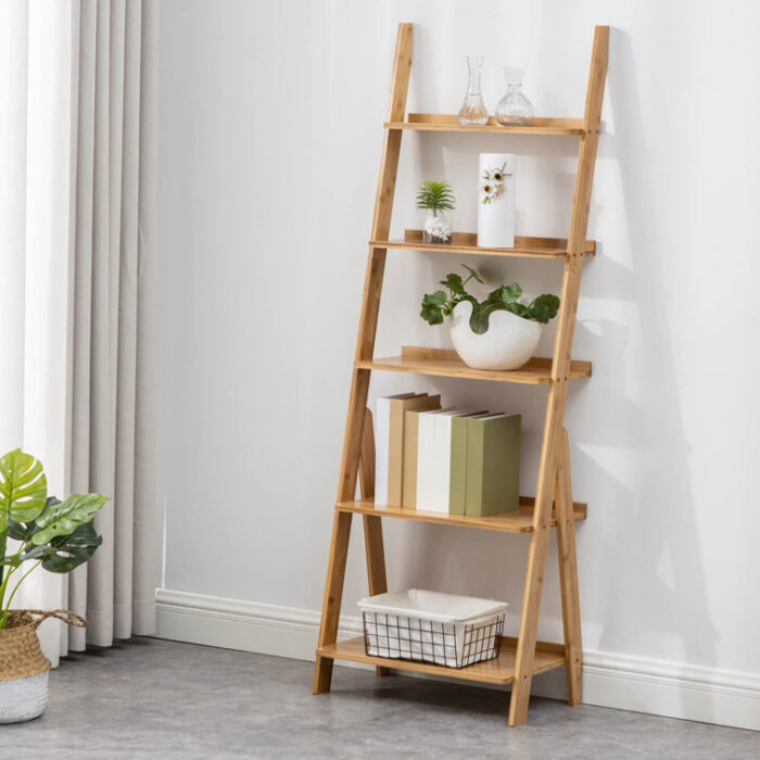 Dousy Ladder Bookcase - Chic Decora