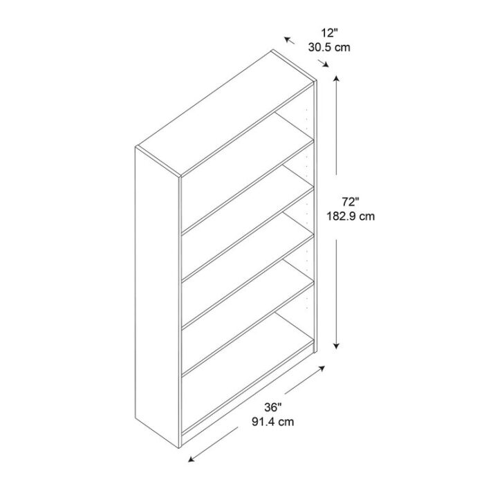 Doyno Bookcase - Chic Decora