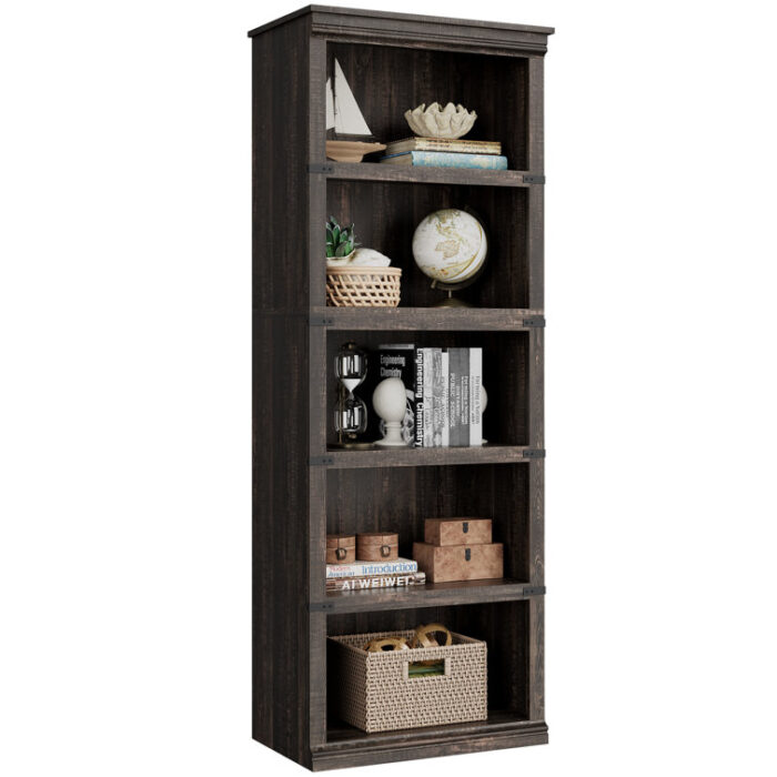 Duvon Bookcase - Chic Decora