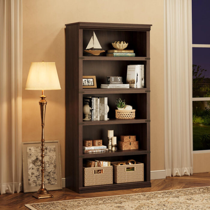 Duwaine Bookcase - Chic Decora