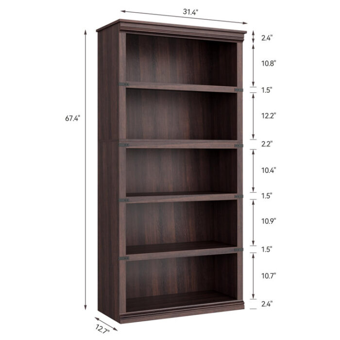 Duwaine Bookcase - Chic Decora