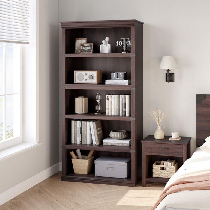 Duwaine Bookcase - Chic Decora