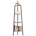 Eildhi Corner Bookcase - Chic Decora