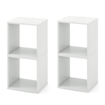 Rotating Bookshelf Display Floor Standing Bookcase Storage Rack - Chic Decora