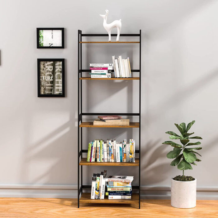 Eleny Ladder Bookcase - Chic Decora