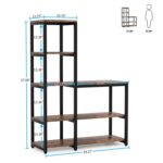 Elizah Geometric Bookcase - Chic Decora