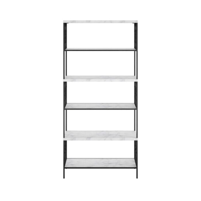 Ella 62.99″ H x 29.7″ W Standard Bookcase - Chic Decora