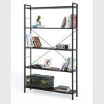 Elveda Etagere Bookcase - Chic Decora