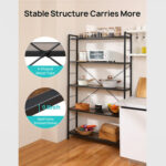 Elveda Etagere Bookcase - Chic Decora