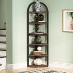 Emersen Corner Bookcase - Chic Decora