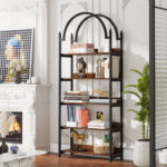 Emro Etagere Bookcase - Chic Decora