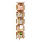 Emroy 360Â° Rotating Bookshelf Bookcase Storage Shelf - Chic Decora