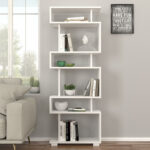 Erbes Geometric Bookcase - Chic Decora