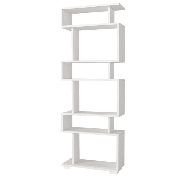 Erbes Geometric Bookcase - Chic Decora