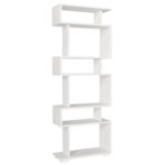 Erbes Geometric Bookcase - Chic Decora