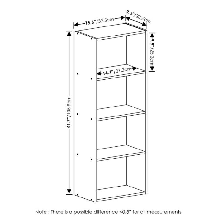 Esterbrook Bookcase - Chic Decora